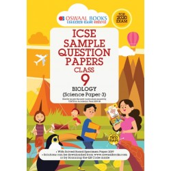 Oswaal ICSE Sample Question Papers Class 9 Biology Book |